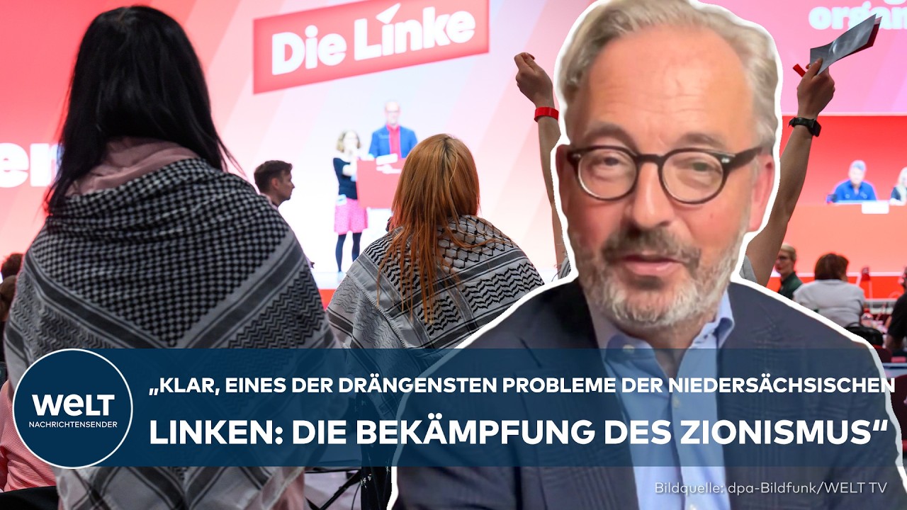 FLEISCHHAUER: „Existenzrecht Israels geschrettert“ – Knallharte Kritik an Linken in Niedersachsen