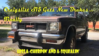 How to Replace the Front Bakes on a 4x4 S15 Jimmy or Chevy s10
