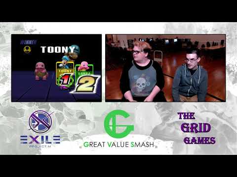 Project M:  Toony (Luigi) V  Annathor (Squirtle) - Exile 187 SSBPM