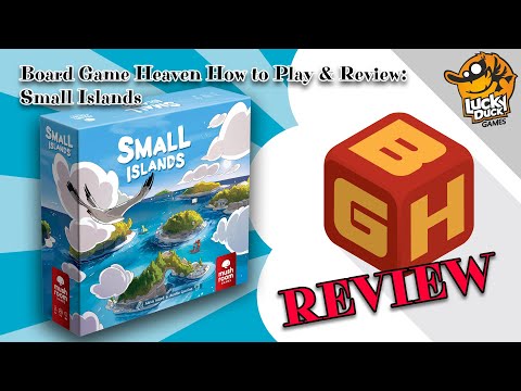 Board Game Heaven How To Play & Review 249: Small Islands (Lucky Duck & Mushroom Games)