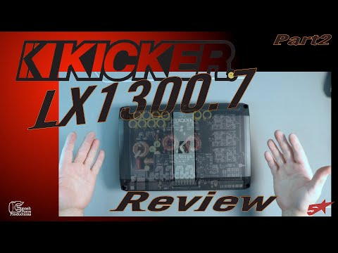 The new Kicker Lx1300 7 unboxing part2