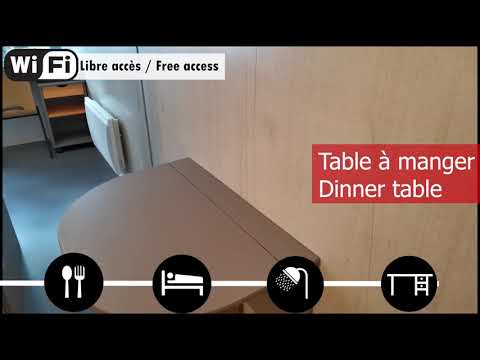 Logement Studio de 18m² Résidence SAINT NICOLAS - LE HAVRE - CROUS NORMANDIE