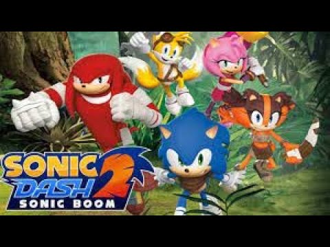 Sonic Dash 2: Sonic Boom - Gameplay Walkthrough