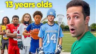 Meeting the MOST Athletic Kids in Every Sport