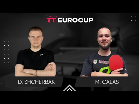 18:25 Denys Shcherbak - Michal Galas 13.05.2024 TT Euro.Cup Ukraine  Elite. TABLE 3