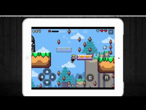 Mutant Mudds game app REVIEW iPhone iPad iPod