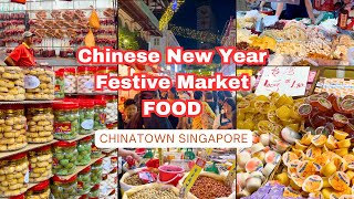 Download lagu Chinese New Year Festive Market FOOD | Chinatown Singapore mp3
