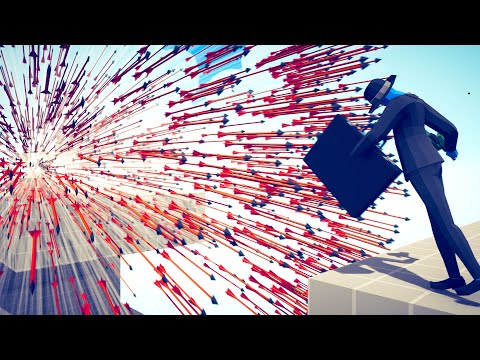 BUSINESS MAN vs EVERY GOD - Totally Accurate Battle Simulator TABS