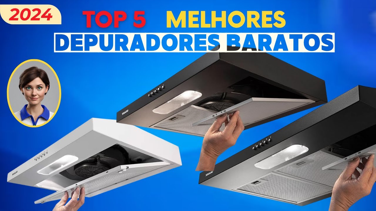 Coifa ou Depurador? Qual o MELHOR CUSTO-BENEFÍCIO? 5 Modelos BARATOS para ACABAR com suas Dúvidas