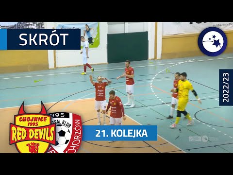 Red Devils Chojnice - Clearex Chorzów 3:1 | SKRÓT | 21. kolejka (2022/23)