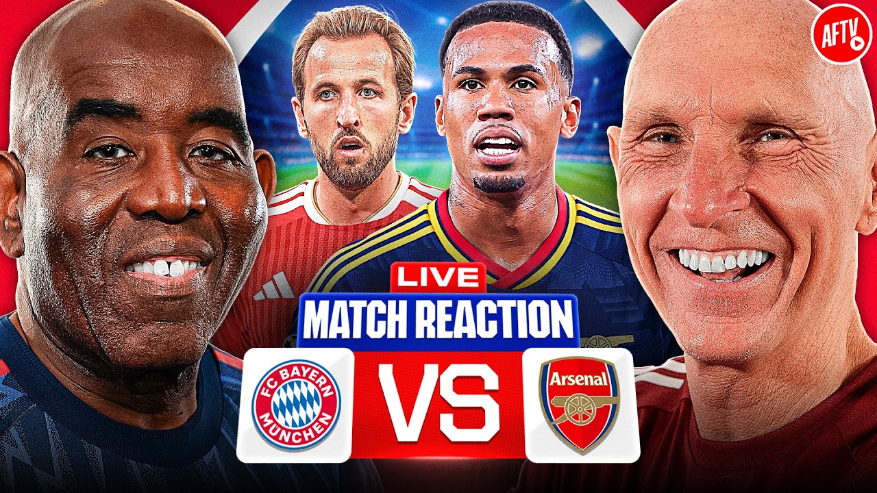 Player Ratings & Match Reaction LIVE Ft. Robbie | Bayern Munich vs Arsenal