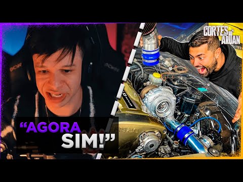 ARUAN REAGE A CHEGOU A HORA MAIS ESPERADA POR TODOS NO GTR R34 (ERICK MEDICI77) - Cortes do Aruan