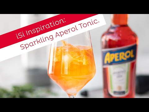 iSi Rezept: Sparkling Aperol Tonic