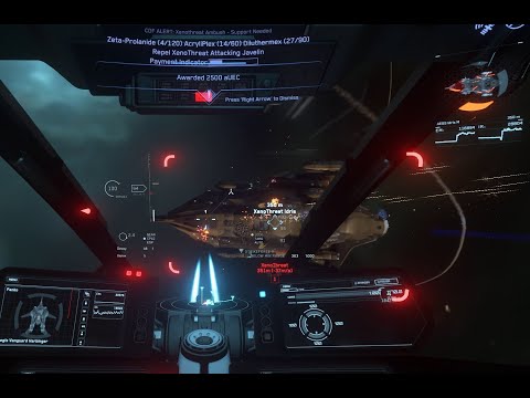 Star Citizen PU (3.12.1) - Repel XenoThreat Assault - Attack of the Idris-M