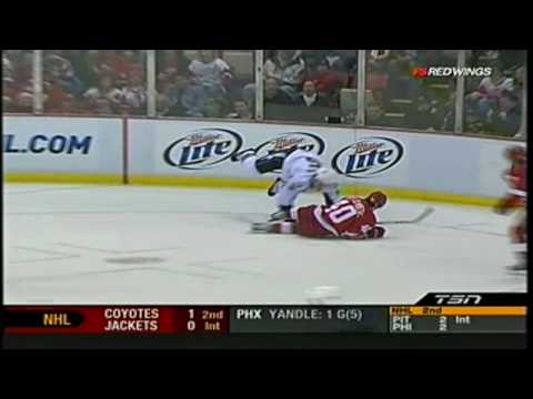 Mattias Ohlund HUGE Hit On Henrik Zetterberg (NEW ANGLES)