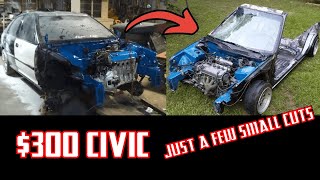 HONDA CIVIC GETS A NEW LIFE EXO BUILD EP:1
