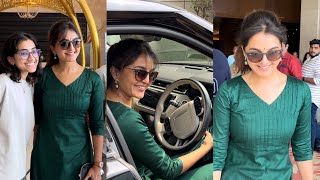 സ്വന്തം റേഞ്ച് റോവർ ഓടിച്ച് സ്റ്റൈലിഷ് ആയി മഞ്ജു വാരിയർ😍Manju Warrier | Ayisha Movie Press Meet