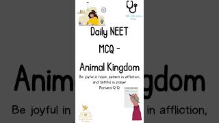 Download lagu Daily NEET MCQ - Animal Kingdom #day34 #neet2026 #class11biology #animalkingdom #ncertbio #biology mp3 Download lagu Daily NEET MCQ - Animal Kingdom #day34 #neet2026 #class11biology #animalkingdom #ncertbio #biology mp3