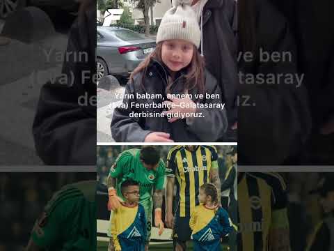 🟡🔵 İşitme engelli Fenerbahçe taraftarı Eva, derbide seremonide olacak.  #shorts #fenerbahçe #derbi