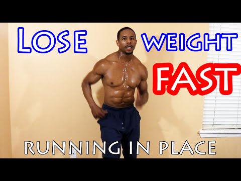 Running In Place Workout - Lose Weight Fast Ab Workout