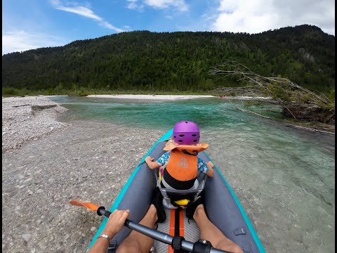 Kajaktour durch die Isar im "Bayrisch Kanada"