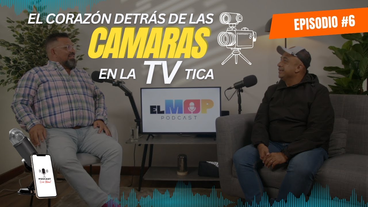 El Corazón detrás de las Cámaras 🎥 en la TV TICA - EL MOP EPISODIO 6 con MATA PERRO