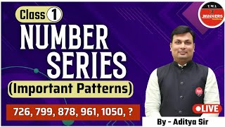 Number Series | CLASS 1 | For All Competitive Exam | By Aditya Patel Sir | Number Series Question