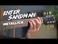 Metallica - Enter Sandman FULL guitar tutorial & analysis