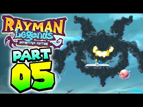 Rayman Legends: Definitive Edition (Switch) 100% Walkthrough PART 5 - OLYMPUS MAXIMUS
