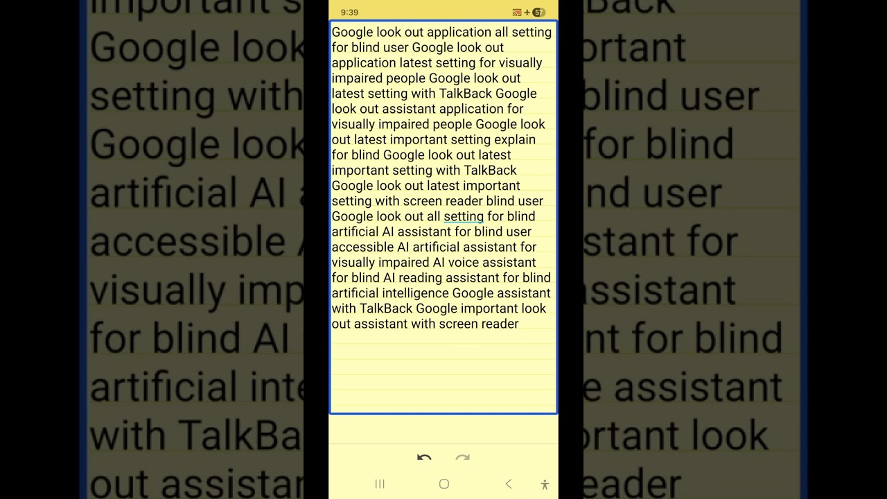 Google Lookout AI Assisted vision app latest important setting for blind Google AI vision assistant