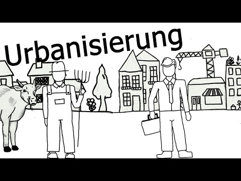 Was bedeutet Urbanisierung? Erkunde Thema Stadt-Land