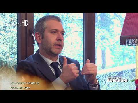Kontinuitet borbe za BOSANSKI JEZIK prof. dr. Sanjin Kordić