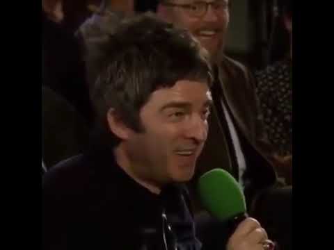 Noel Gallagher asking Sir Paul McCartney a question on behalf of his daughters /