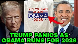 OBAMA Runs for 2028 Presidential Elections | MAGA and Trump Panic after Hearing BARRACK OBAMA 2028