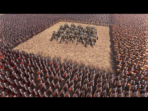 Trolls Break the Siege from 1,000,000 Roman Soldiers - Ultimate Epic Battle Simulator