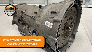 ZF 8 Speed Mechatronic Valve Body Install - 79 Series 8 Speed