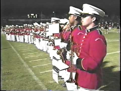 1996 South Rowan High School Marching Band Half-Time 9/13/96