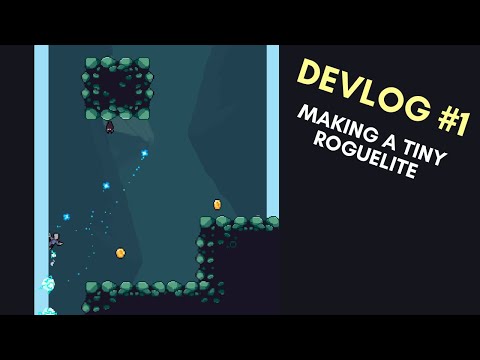Making a Downwell Inspired Roguelite Game! | devlog #1