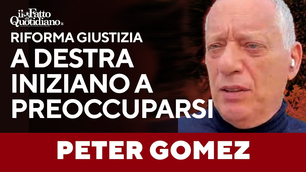 Gomez sulla riforma della Giustizia: "A destra iniziano ad essere preoccupati dal super PM"