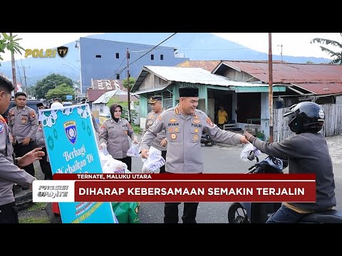 PRESISI UPDATE: DIT BINMAS POLDA MALUT BAGIKAN TAKJIL DI TERNATE 14/03/2025 09.00