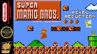 Super Mario Bros Pixel Reduction - Romhack [NES]