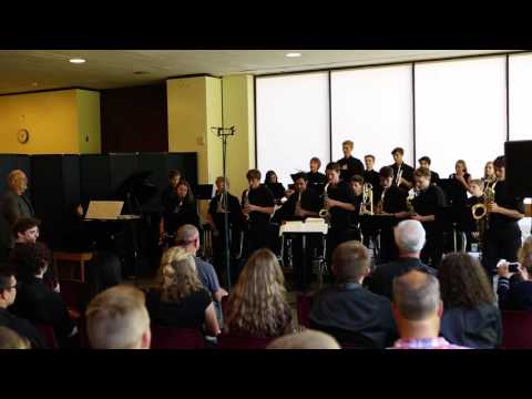 Summit High School Stage Band at Mt. Hood Jazz Festival: 1st song
