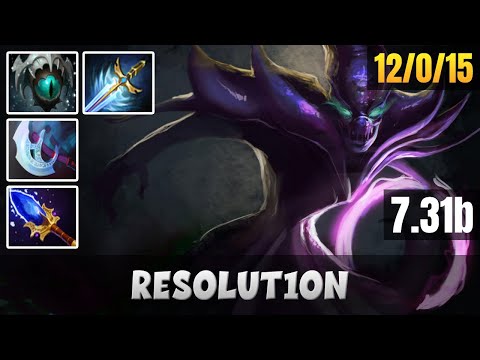 DOTA Resolut1on PLAY Spectre | DOTA 2 PATCH 7.31b | FULL GAMEPLAY