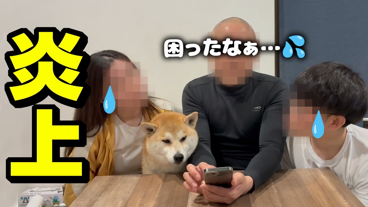 こまちく家が炎上中なので苦渋の決断へ