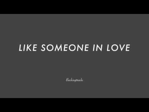 Like Someone In Love chord progression - Jazz Backing Track Play Along The Real Book