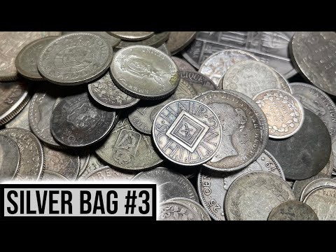 FULL POUND OF WORLD SILVER COINS: Searching A Great Mix of Foreign "Bullion" From A Dealer