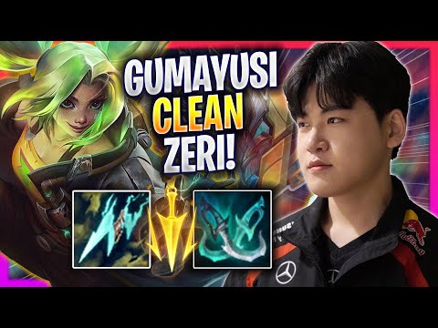 GUMAYUSI IS SUPER CLEAN WITH ZERI! - T1 Gumayusi Plays Zeri ADC vs Kai'sa! | Season 2024