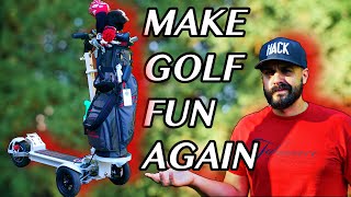 Best Golf Scooter 2024 - Eswing 3-Wheel Golf Scooter Unboxing & Overview Alibaba Golf Scooter
