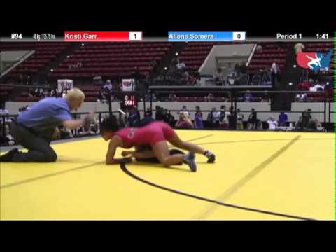 WM 48 KG - RD2 - Kristi Garr (Gator) vs. Allene Somera (USOEC)
