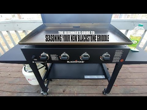 Seasoning Your New Blackstone Griddle - 101